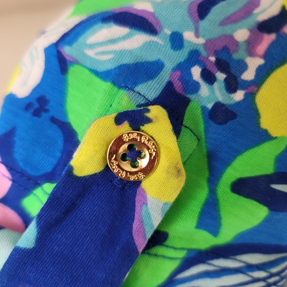 Lilly Pulitzer Vibrant Floral Long Sleeve Dress - Reposhed Item - Picture 6 of 14